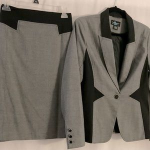 Steve Harvey skirt suit, very modern and stylish